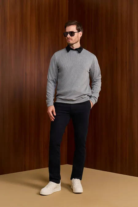 Calça Masculina Sarja Slim Rio Puramania